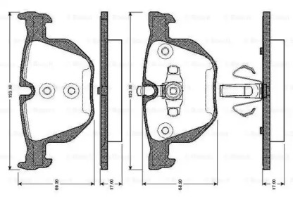 BOSCH 0 986 TB3 024