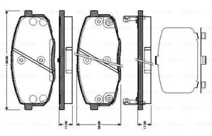 BOSCH 0 986 TB3 041