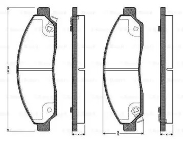 BOSCH 0 986 TB3 042