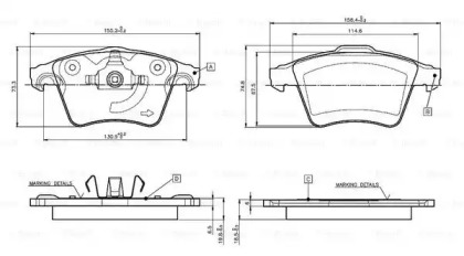 BOSCH 0 986 TB3 061