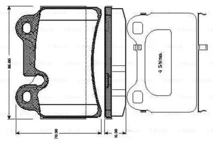 BOSCH 0 986 TB3 075