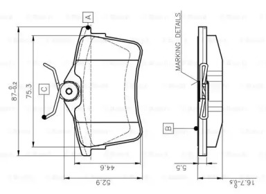 BOSCH 0 986 TB3 091