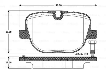 BOSCH 0 986 TB3 097