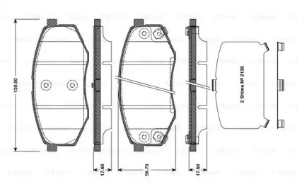 BOSCH 0 986 TB3 113