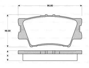 BOSCH 0 986 TB3 118