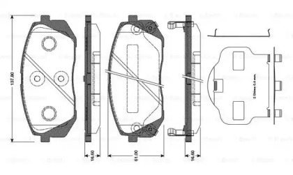 BOSCH 0 986 TB3 124