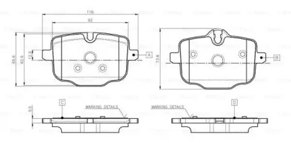 BOSCH 0 986 TB3 135