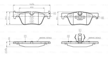 BOSCH 0 986 TB3 144