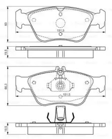 BOSCH 0 986 TB3 148