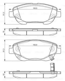 BOSCH 0 986 TB3 151