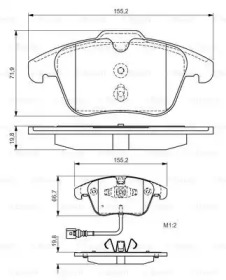 BOSCH 0 986 TB3 154