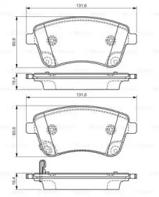 BOSCH 0 986 TB3 156