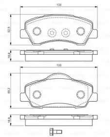 BOSCH 0 986 TB3 158