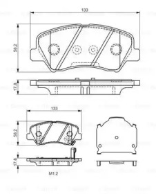 BOSCH 0 986 TB3 160