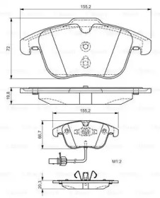 BOSCH 0 986 TB3 164