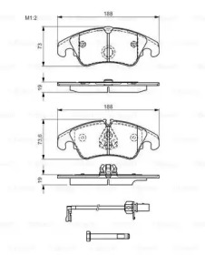 BOSCH 0 986 TB3 165