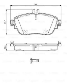 BOSCH 0 986 TB3 170