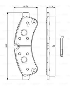 BOSCH 0 986 TB3 191