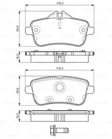 BOSCH 0 986 TB3 206