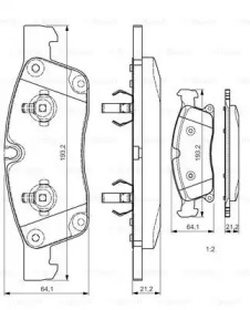 BOSCH 0 986 TB3 215