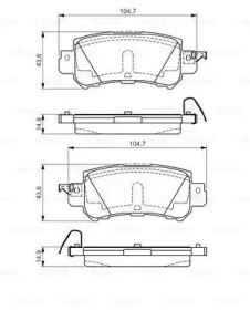 BOSCH 0 986 TB3 223