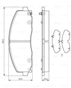 BOSCH 0 986 TB3 225