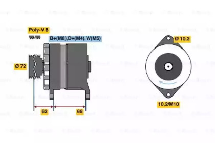 BOSCH 6 033 GB3 033