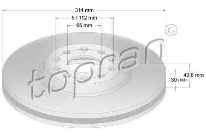 TOPRAN 116 286