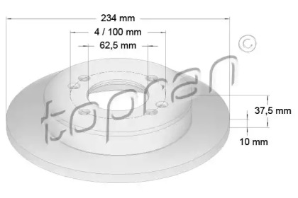 TOPRAN 821 169