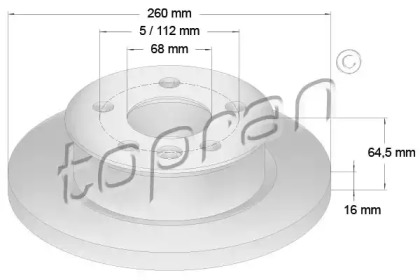 TOPRAN 104 086