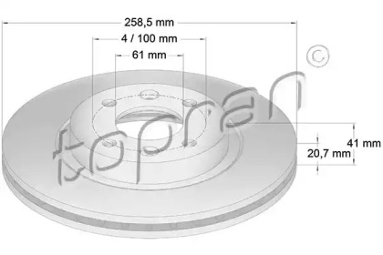 TOPRAN 700 180