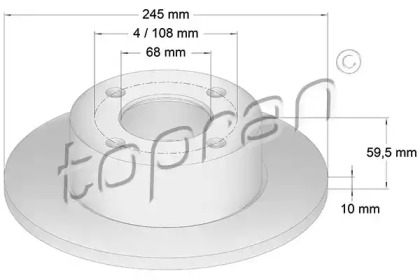 TOPRAN 103 702