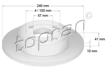 TOPRAN 206 126