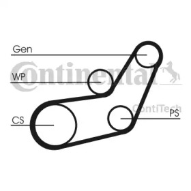 CONTITECH 6PK1059 ELAST T1