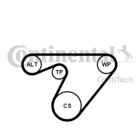CONTITECH 6PK1180K3 CONTITECH 6PK1180K3