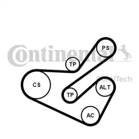 CONTITECH 6PK1740K1