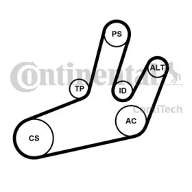 CONTITECH 6PK1780K1