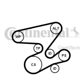 CONTITECH 6PK2080K1