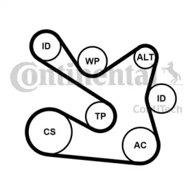 CONTITECH 7PK1605K1