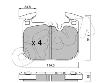 CIFAM 822-1015-1