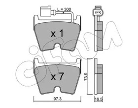 CIFAM 822-1043-1