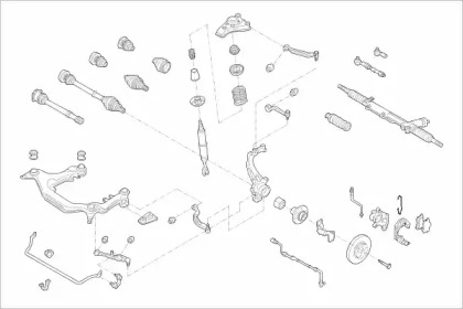 SACHS AUDI-A4AV-FS006 SACHS AUDI-A4AV-FS006