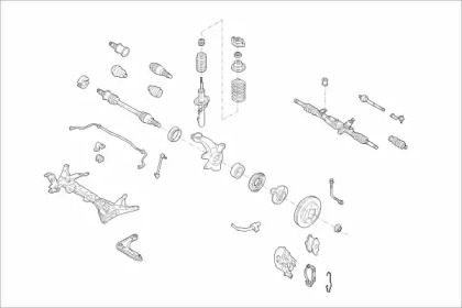 SACHS FORD-ESCOR-FS009 SACHS FORD-ESCOR-FS009
