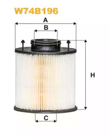 WIX FILTERS W74B196