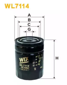 WIX FILTERS WL7114