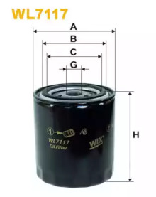 WIX FILTERS WL7117