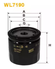 WIX FILTERS WL7190