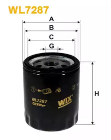 WIX FILTERS WL7287