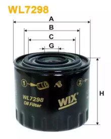 WIX FILTERS WL7298