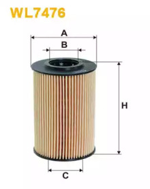 WIX FILTERS WL7476